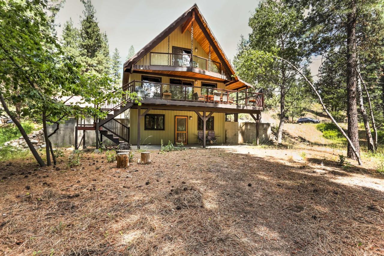 Riverside Winthrop Chalet With Hot Tub And 2 Decks! Exterior photo